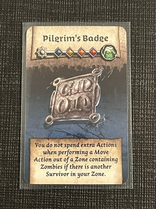 Zombicide: Black Plague – Pilgrim's Badge Promo Card thumbnail