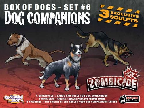 Zombicide: Box of Dogs – Set #6: Dog Companions thumbnail