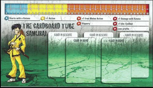 Zombicide Survivor: Cardboard Tube Samurai thumbnail